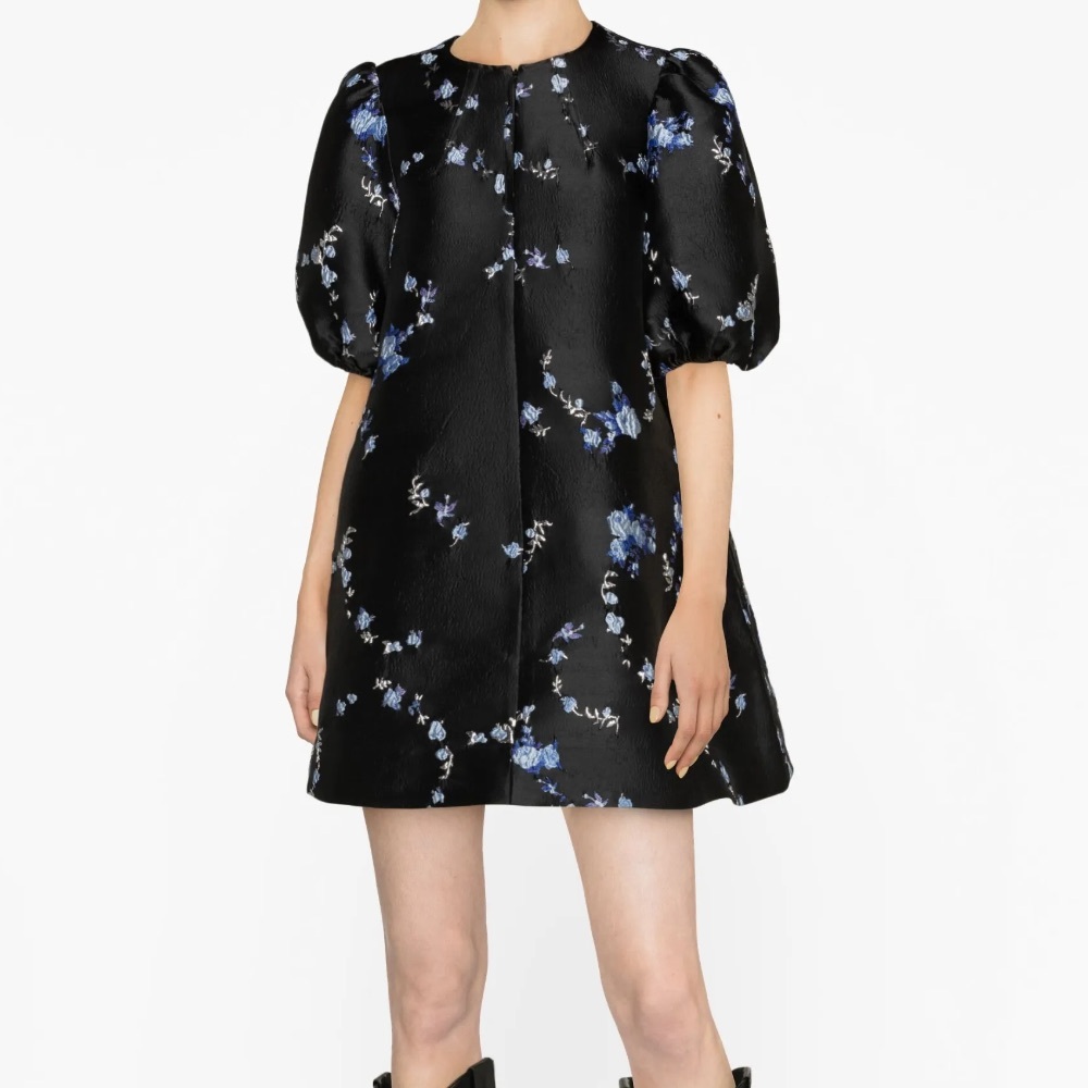 Floral Puff Sleeve Dress